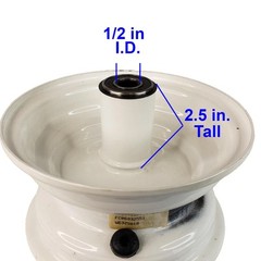 6″ Lawn Mower Go Kart RIM WHEEL 6×3.25 fits 4.10/3.50-6 13×5.00-6 145/70-6 tire