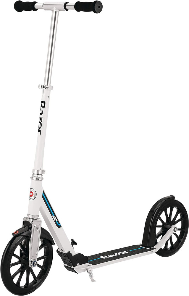 Razor A6 Kick Scooter for Kids Ages 8+ – Extra-Tall Handlebars & Longer Deck, 10