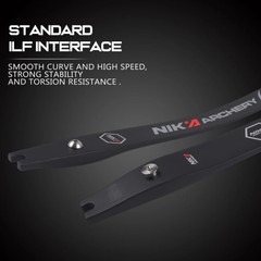 ILF Recurve Bow Limbs H25-68″ Carbon 12-50LBS Archery Hunting Target Sports