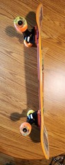 Dogtown Jay Adams «Rat Face» Skateboard w/Clear Grip Over Stickers, Snot Wheels