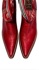 Cuadra Red CowboyBoots Premium Leather Western Style Made in Mexico size 10women