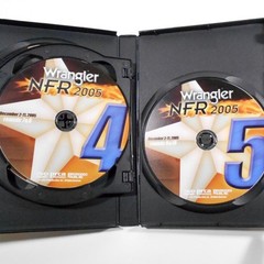 Wrangler National Finals Rodeo 5 DVD Box Set Cowboy Bull Riding 10 Rounds 2005