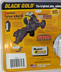 Black Gold Sights Ascent Verdict Hunting Sight RH .019 3-Pin AV3 New