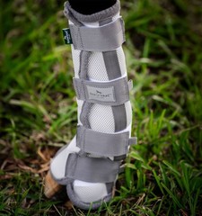 Horseware Fly Boots Set of 2 – Silver/Titanium Grey