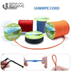 9KM 350lb 1mm Hollow Braided Dyneema Line Strong and Durable Braided UHMWPE Cord