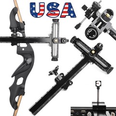 Archery Recurve Bow Sight T Shape Aluminum Adjustable Bow Target Shooting