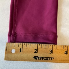 Free Ride Equestrian Pants Girls Size 10-11 Raspberry Lux Knee Patch Breech