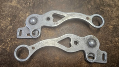 Vintage Crockett Used Mechanical Hackamore Aluminum Hearts
