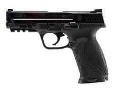 Umarex T4E S&W M&P9 M2.0 .43 Cal Black Paintball Pistol w/50xRubber Balls Bundle