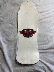 Vintage Powell Peralta Tony Hawk Skateboard OG 80s NOS White