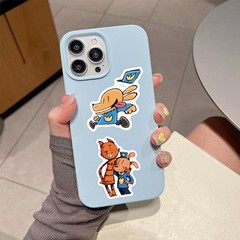 Mix 10/50 PCs Dog Man Cartoon Luggage Laptop Car Sticker -No Duplicate