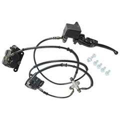 Hydraulic Rear Twin Disc Brake Calipers Assembly For Go Kart ATV Buggy Golf Quad