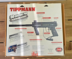 Tippmann Model 98 Custom Pro Platinum Series Paintball Marker Black With Sight
