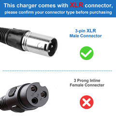 24V 5AMP 3PIN XLR PRIDE MOBILITY WHEELCHAIR CHARGER UPGRADE 3AMP & 4AMP