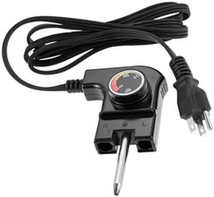 Adjustable Thermostat Probe Power Cord Replacement for Masterbuilt Smokers MB…