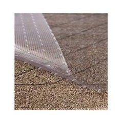 Clear Vinyl Plastic Floor Runner/Protector – 27″ x 25′ – Low Pile Carpet
