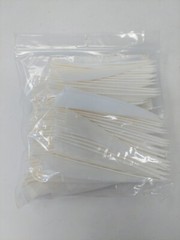 100pk Gateway Feathers 4″ Right Wing: Shield Flo. Florescent White 400RSSFW-100