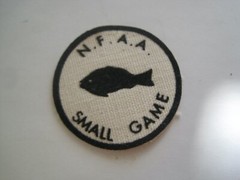 NFAA Patch Antique Small Game Fish 2″