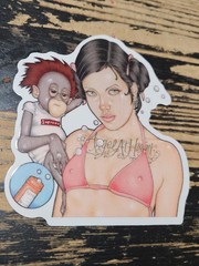 Supreme Angel Monkey sticker FW25 + FREE SURPRISE