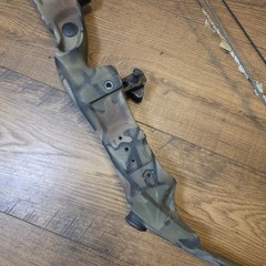 Vintage Bear Whitetail Hunter Green Camo Compound Bow