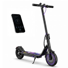 350W Folding Electric Scooter Teens E-Scooter 18KM Range Commuter +APP Control