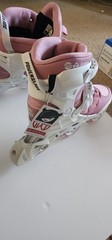 PowerSlide Phuzion Argon Rose 100 In-line Skates (rollerblades) Womens 10.0 (42)