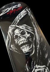 RARE Chris Cole SOTY Grim Reaper Zero Skateboard Deck 8.25” Thrasher NEW