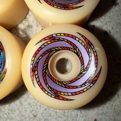 Vintage Santa Cruz OJII TEAM RIDER Skateboard Wheels 95 61 TEAMRIDER NOS