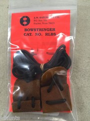 Bateman Traditional Recurve or Longbow Stringer Tip to Tip Leather bow Stringer