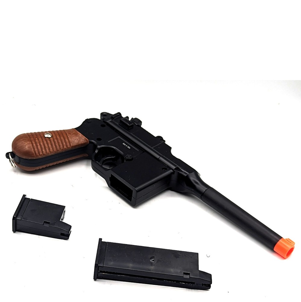 UKARMS G12 Ultra-Grade Metal WWII C96 Pistol Airsoft Gun WW2 Role Play