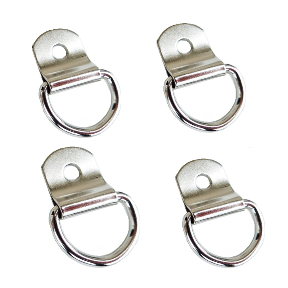 4 Pack 3/4″ Saddle-Tack Repair Clip & Dee D-Ring