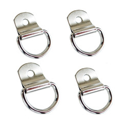4 Pack 3/4″ Saddle-Tack Repair Clip & Dee D-Ring