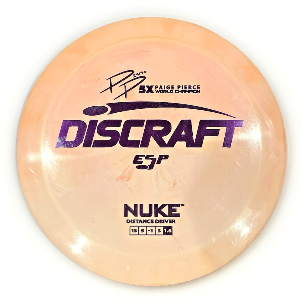 Discraft Paige Pierce 5x ESP Nuke *SHIPS FREE* Preowned *8.5/10* 173-4g Driver