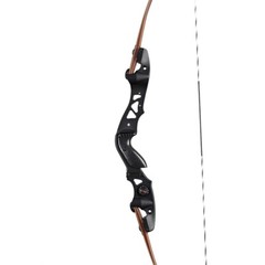62″ Hunting ILF Takedown Recurve Bow 25-60lbs &Bow Riser Bag Archery Competition