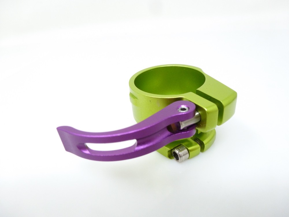 MINT MACDEV CLONE 5/5S VX LEVER CLAMPING FEEDNECK LIME PURPLE PRIME CYBORG 6 RX