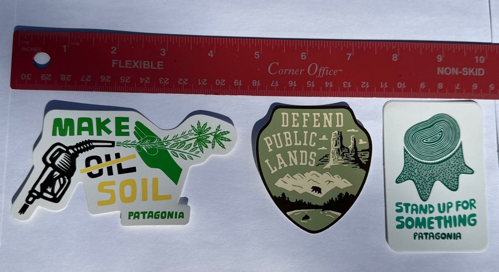 Patagonia Sticker Lot of 3 for $5 – Enviro Stickers