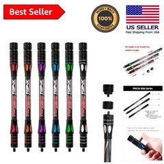 Shock-Absorbing Carbon Fiber Stabilizer for Compound & Recurve Bows, 10-15 Inch