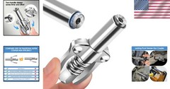 Efficient Lock N Lube Grease Coupler – Quick Lock Release, 12K PSI Durability