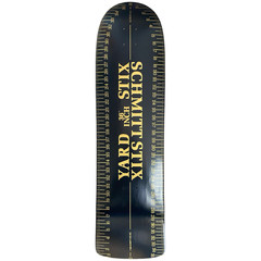 OFFICIAL SCHMITT STIX YARD STICK REISSUE SKATEBOARD DECK GRIPPED SLIGHT WARP