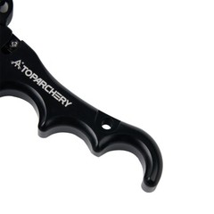 4-Finger Compound Bow Release Aids 360° Thumb Trigger Tools for Archery Hunting