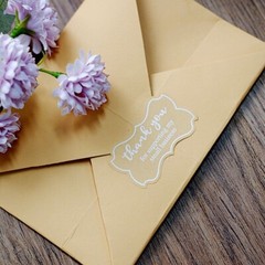 Self Adhesive STICKERS 500 Thank You For Supporting My Small Business DIY LABELS