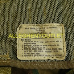 USG Military Enhanced LBV Load Bearing Vest Woodland BDU Camo Tactical Vest MINT
