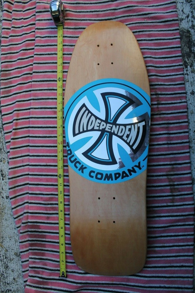 DOGTOWN Blank INDEPENDENT Sticker OG 10 x 31in. 1980’s Vintage SKATEBOARD DECK