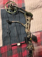 BEAR MAULER COMPOUND HUNTING BOW RIGHT HAND ARCHERY BOW REALTREE APG CAMO