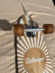 Retrospec Zed 44 in Complete Cruising Longboard Skateboard w/ Trucks & Wheels