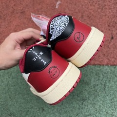 AJ 1 Retro Low OG SP T S Black/Red DM7866-140R Men’s Casual Shoe Sizes 4-13