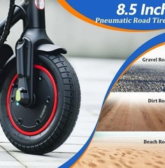 Folding Electric scooter with turn lights E-scooter 19mph max speed 20 miles