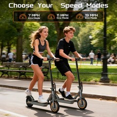Kids Electric Scooter 12 Miles Range Foldable E Scooter with App Control