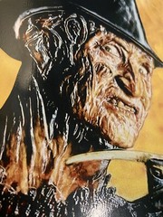 RARE Jim Greco Freddy Krueger Hammers Shaped Skateboard Deck Pearlescent