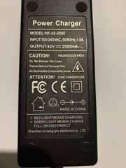 EVAPLUS 42V 2A Power Adapter PowerFast 3-Prong Inline Connector for Pocket Mod